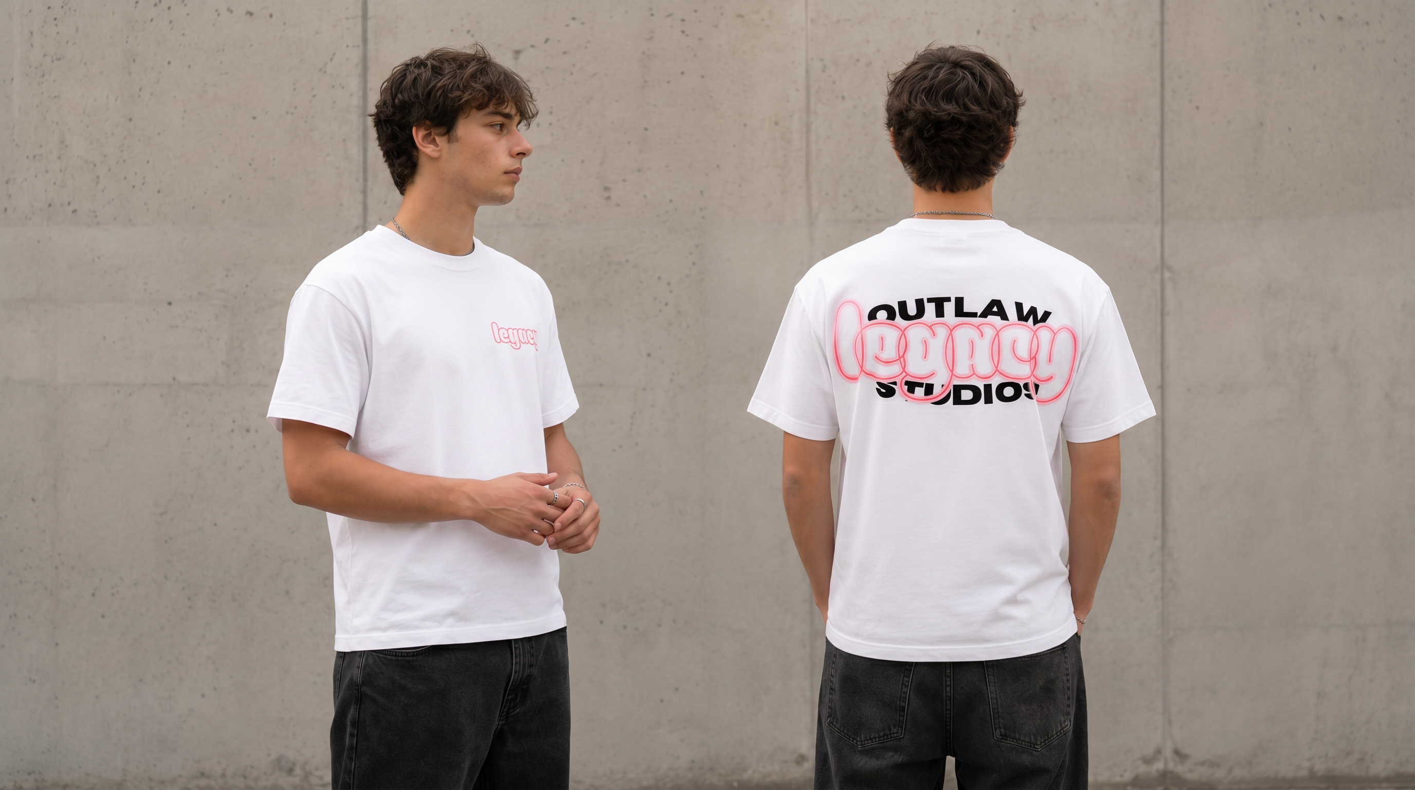 Legacy White Tee